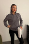 Premium Modal Fabric Full Zipper Women's Cardigan 3136 - 5