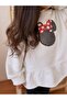 Sequin Embroidered Sweatshirt and Leggings Girls' Top and Bottom Set - 5