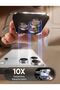 واقي عدسة متوافق مع هاتف iPhone 16 Pro Max مع إطار من سبائك الألومنيوم وزجاج مقوى بصلابة 9H - 6