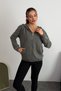 Premium Modal Fabric Full Zipper Women's Cardigan 3136 - 6