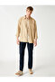 Linen Blend Chino Trousers - 2