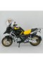 Bmw R1250 Gs 1:12 Diecast Model Motorcycle – Yellow Black Metal Model Motorbike - 6