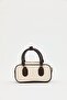 Contrast Crossbody Bag Beige - 4