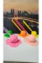 Melted Lollipop Pen Holder |   5 Color Single Pen Stand |   Pla Eco-Friendly Design - 5