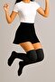3 Pairs of Cotton Blend Over-The-Knee Socks - 7
