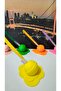 Melted Lollipop Pen Holder |   5 Color Single Pen Stand |   Pla Eco-Friendly Design - 2
