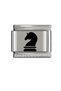 Italian Steel Bracelet Charm Silver Color Lover Couple Combination Laser Printing Does Not Fade Does Not Tarnish Steel