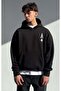 A Printed Oversized Premium Sweatshirt - 2