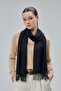 Women's Winter French Painter Beret and Shawl Two-Piece Set Shawl and Beret Winter Set - 6