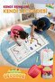 Educational Children's Prayer Rug Set with Paintable and Washable Prayer Rug