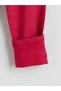 Özmarka New Season Elastic Waist Ribbon Detailed Girls' Leggings 2-Piece Set - 7
