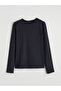Esvab • Modern & Distinctive Zero Roba Collar Stone-Embellished Blouse - 6