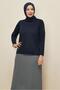 Zipped Detailed Skirt 60712 - 4
