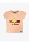 Graphic Print Round Neck Fashion T-shirt