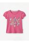 Graphic Print Round Neck Fashion T-shirt