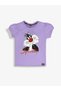 Graphic Print Round Neck Fashion T-shirt