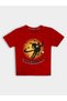 Graphic Print Round Neck Fashion T-shirt