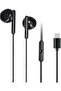 PC-6T Wired Type-C In-Ear Earphones with Mic
