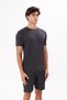 Mercerized Cotton Crew Neck Short Sleeve Comfortable Fit T-Shirt - 5