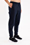 Flexible Waistband, Side Pockets, Flap Back Pocket, Tonal Logo, Comfortable Fit, Straight Leg Sweatpants - 5