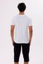 Silhouette of Printed Bicycles on a Square Grid Floor Comfortable Fit Short Sleeve T-Shirt - 4