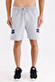 Double Stripe Tape Detailed Lace-Up Side Pocket Super Cotton Comfortable Fit Shorts