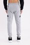 Double Striped Detail Lace-Up Rubber Waist Super Cotton Comfortable Fit Ankle Ribbed Sweatpants - 4