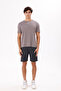 Mercerized Cotton Crew Neck Short Sleeve Comfortable Fit T-Shirt