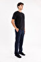 Thessaloniki Textured Flexible Waistband Comfortable Fit Side Pocket Elastic Cuffed Sweatpants - 8
