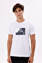 Rectangular Photo Printed Soft Textured Crew Neck Short Sleeve Relaxed Fit T-Shirt - 6