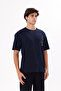 Crew Neck Comfortable Fit Soft Grip Front Print Detailed Short Sleeve T-Shirt - 4