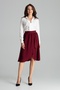 Fustă L060 Burgundy S