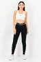 Women Tight Fit Training Leggings, Black - 3