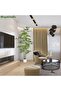 5.6ft Artificial Bamboo Tree with Tall White Planter, 4 Trunks & Silk Leaves - 7