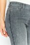 Women Regular Fit Ripped Stretchable Denim Jeans, Grey - 3