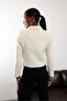 Ecru Gold Button Tweed Jacket 02014 - 6