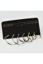 Mtxdpn 6Pcs Thick Blank (175323) Ring-Silver Color - 4