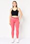 Women Dri Fit Training Leggings, Old Rose - 2
