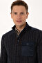 Men's Regular Fit Crew Neck Navy Blue Sweatshirt 50310259-Vr033 - 2