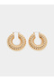 Spring Design Hoop Earrings