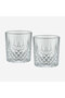 The Gentlemen's Reserve Clear Glass Whiskey Glass Set - 2