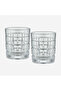 The Gentlemen's Reserve Clear Glass Whiskey Glass Set - 2