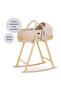 Moses Rope Basket with Stand - Natural Wood - 2
