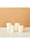 Essentials 4-Piece Vanilla Fleur Scented Votive Candle Set - 6 cms - 2