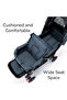 Double Baby Stroller with Hooks - Grey - 7