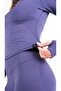 Vistara Women's Seamless Long Sleeve Half Zipper Sports Jacket - 3