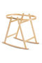 Moses Rope Basket Stand - Natural Wood - 2