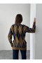 Ribbed Diamond Pattern Sweater - 5