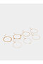 Set of 7 - Butterfly Drop Anklet
