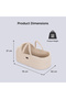 Moses Rope Basket with Stand - Natural Wood - 7